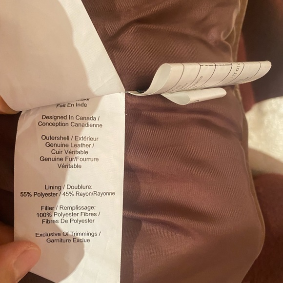 Danier Lady Leather Jacket - Picture 5 of 5